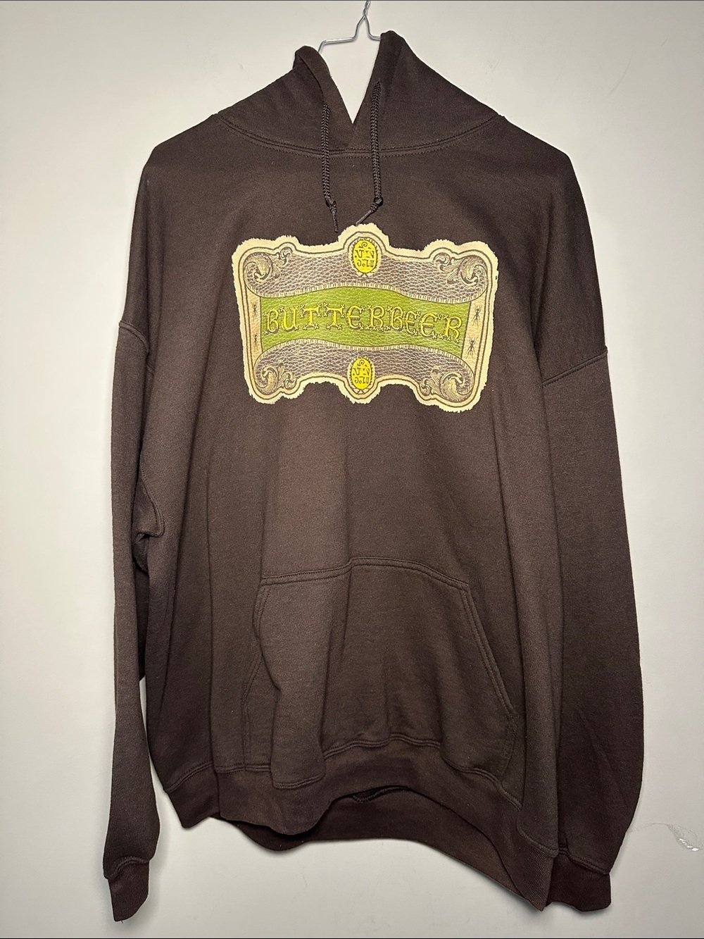 Harry Potter Universal Studios Butterbeer men's Graphic Hoodie Sweatshirt
